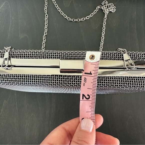 Metal Convertible Clutch - Picture 12 of 13